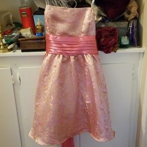 Pink & Gold dress